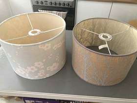 Freecycle Lamp shades x2