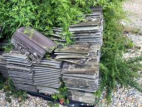 Freecycle Clay roof tiles