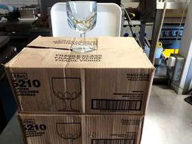 Freecycle Glass goblets