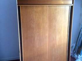 Freecycle Teak wardrobe
