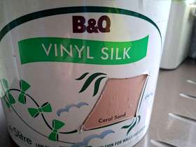 Freecycle B&Q Vinyl Paint.