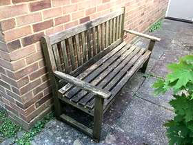 Freecycle Three seater (5ft) garden bench
