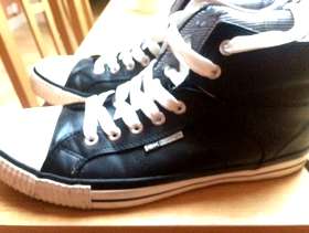 Freecycle Men's BK (British Knights) Shoes / Hi Sneakers - Black ...