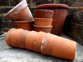 Freecycle Old Clay Pots