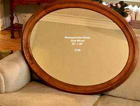 Freecycle Pennsylvania Dutch Oval Mirror