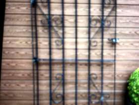 Freecycle Cast iron garden gate