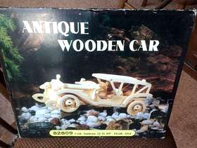 Freecycle Antique wooden car kit