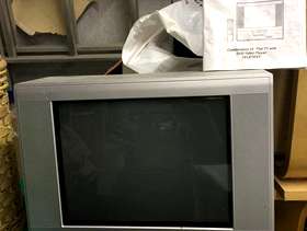 Freecycle TV with integrated DVD player and digital set top box