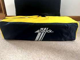 Freecycle HAUCK travel cot plus comfort mattress