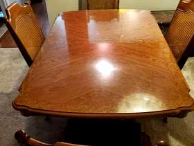 Freecycle Dining Room Table & Hutch