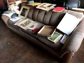 Freecycle SLEEPER SOFA - King, beige/grey, Milton