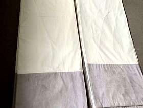 Freecycle 2 x pairs of Eyelet Curtains