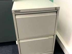 Freecycle 2 draw Metal Filing Cabinet
