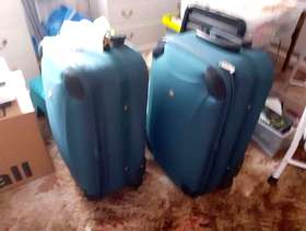 Freecycle Two suitcases