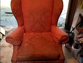 Freecycle Two Winged Fireside Chairs