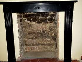 Freecycle Mantelpiece Surround-in Wood
