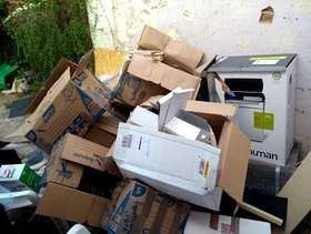 Freecycle Cardboard boxes