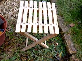 Freecycle Small folding stool