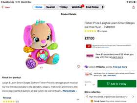 Freecycle Fisher Price Laugh & Learn, Sis