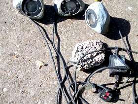 Freecycle Outside garden lights