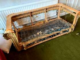 Freecycle Free Chesterfield Sofa Frame From Wade