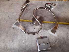 Freecycle Ceiling light and dimmer switch.