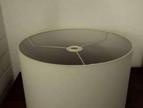 Freecycle White ceiling/lamp shade B&Q