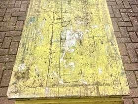 Freecycle Old folding pasting table