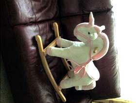 Freecycle Child’s Rocking Horse (Unicorn)