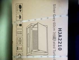 Freecycle Lamona silver grey turbo intergrated extractor fan