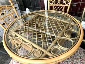 Freecycle Conservatory dining table and chairs