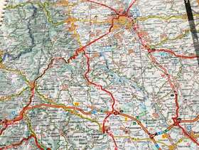 Freecycle France tourist and motoring atlas (2014)