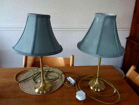 Freecycle Table lamps
