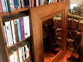 Freecycle Next Hudson mirror, oak, large