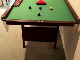 Freecycle 6’ Snooker Table