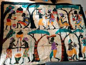 Freecycle Huge west African batik