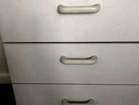 Freecycle Grey 2 drawer/1hanging drawer filing cabinet