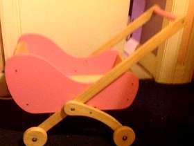 Freecycle Pink Doll Pram