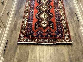 Freecycle Red and Blue multi colour carpet