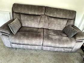 Freecycle 3&2 seater sofas with a foot stool. In very good ...