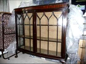 Freecycle Antique large glass display case