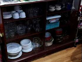 Freecycle Book case/side board