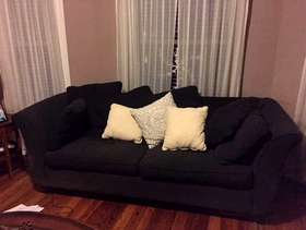 Freecycle Green couch - great condition