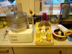 Freecycle Magimix food processor with attachments