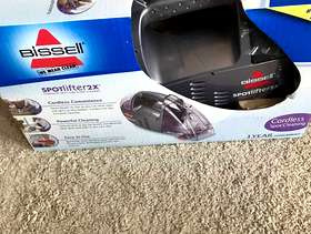 Freecycle NEW IN THE BOX: Bissell Cordless SpotLifter carpet cleaner