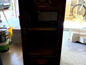 Freecycle Glass fronted floor standing cabinet