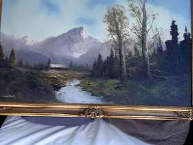 Freecycle Oil painting