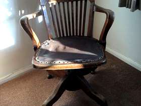 Freecycle Edwardian desk chair