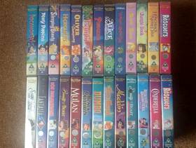 Freecycle 26 Disney VHS Tapes
