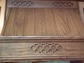 Freecycle Wood canopy hood